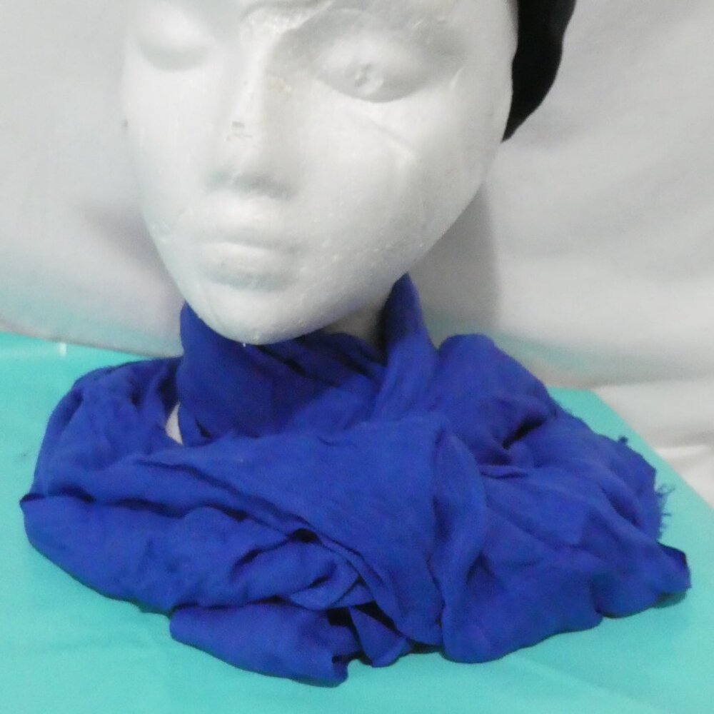 ARDENE | OS One Size | Sheer Royal Blue Scarf